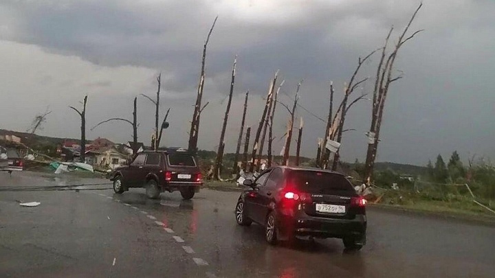 Число обратившихся за медицинской помощью после смерча в Кушве увеличилось до 16